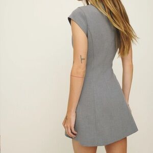 Reformation Vivienne Dress Charcoal